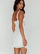 Deep Thoughts Lace Mini Dress White - thumbnail 2