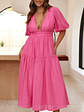 Erin Midi Dress - Pink - thumbnail 3
