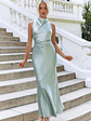 Eden Satin Maxi Dress - thumbnail 13