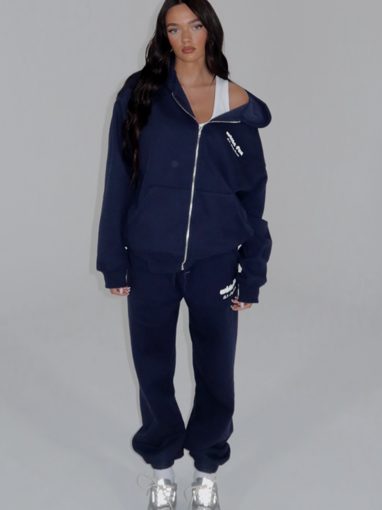 Era 8 Zip Front Hoodie Nautical 5