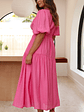 Erin Midi Dress - Pink - thumbnail 4