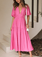 Erin Midi Dress - Pink - thumbnail 5