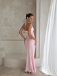 Destinations Halter Maxi Dress Pink - thumbnail 6