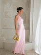 Destinations Halter Maxi Dress Pink - thumbnail 7