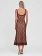 Deja Dress - Brown Lace - thumbnail 6