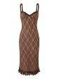 Deja Dress - Brown Lace - thumbnail 7
