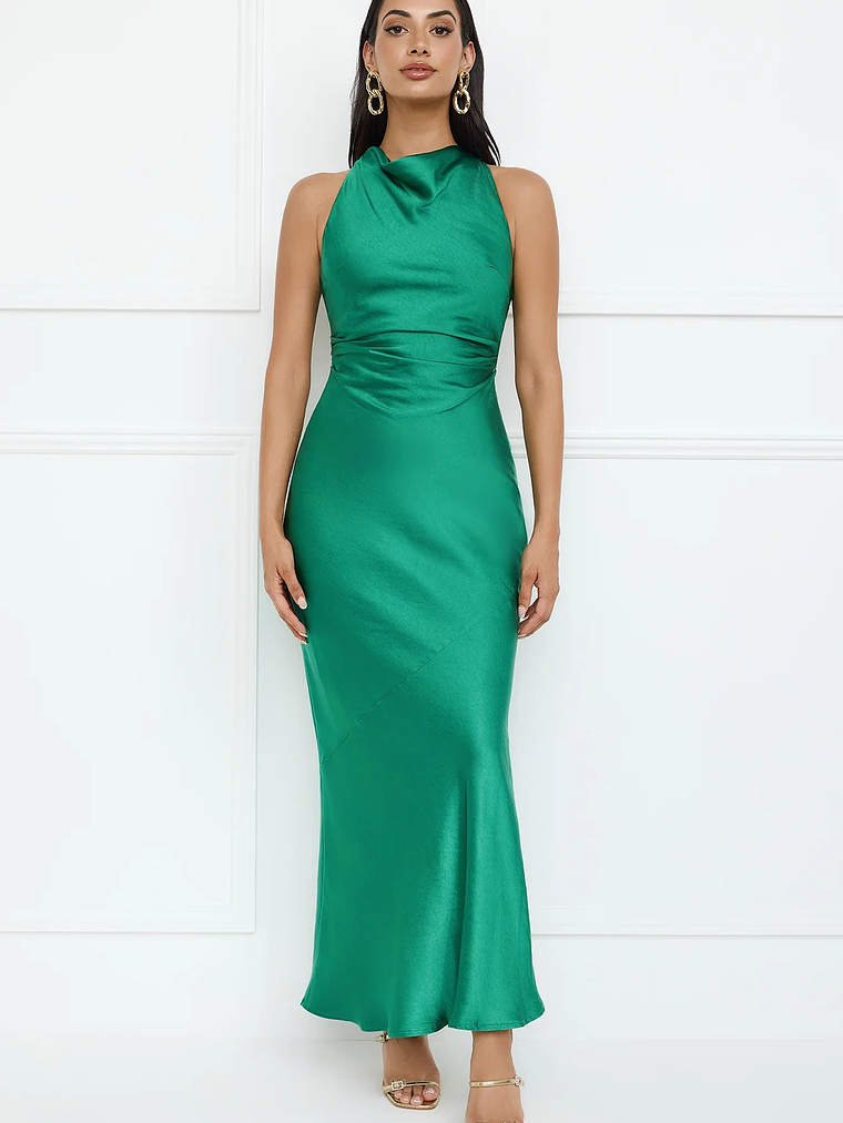 Eden Satin Maxi Dress 28