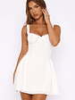 Don't Need Time Mini Dress White - thumbnail 2