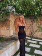 Edie Maxi Dress Black - thumbnail 3