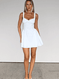 Don't Need Time Mini Dress White - thumbnail 6