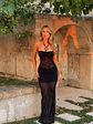 Edie Maxi Dress Black - thumbnail 6