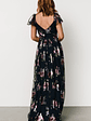 Devany Maxi Dress | Navy Multi - thumbnail 5