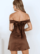 Effortless Allure Off Shoulder Mini Dress - thumbnail 3