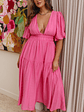 Erin Midi Dress - Pink - thumbnail 18