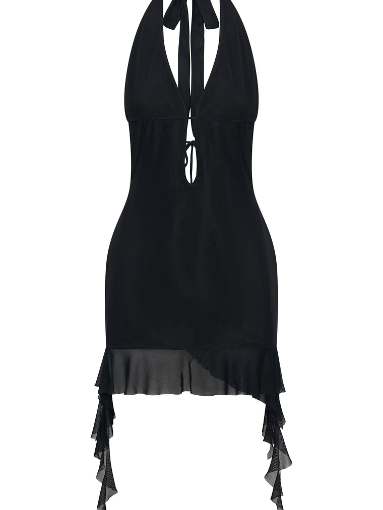 Diamond In The Rough Mini Dress Black 6
