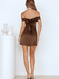 Effortless Allure Off Shoulder Mini Dress - thumbnail 6