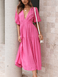 Erin Midi Dress - Pink - thumbnail 22