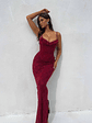 Dylan Maxi Dress Red - thumbnail 3