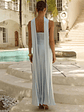 Elsa Scarf Satin Maxi Dress - thumbnail 4