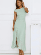 Effortless Girl Off Shoulder Mesh Midi Dress - thumbnail 12