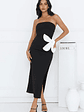 Elisandra Strapless Midi Dress - thumbnail 2