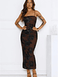 Estelle Mesh Maxi Dress - thumbnail 1