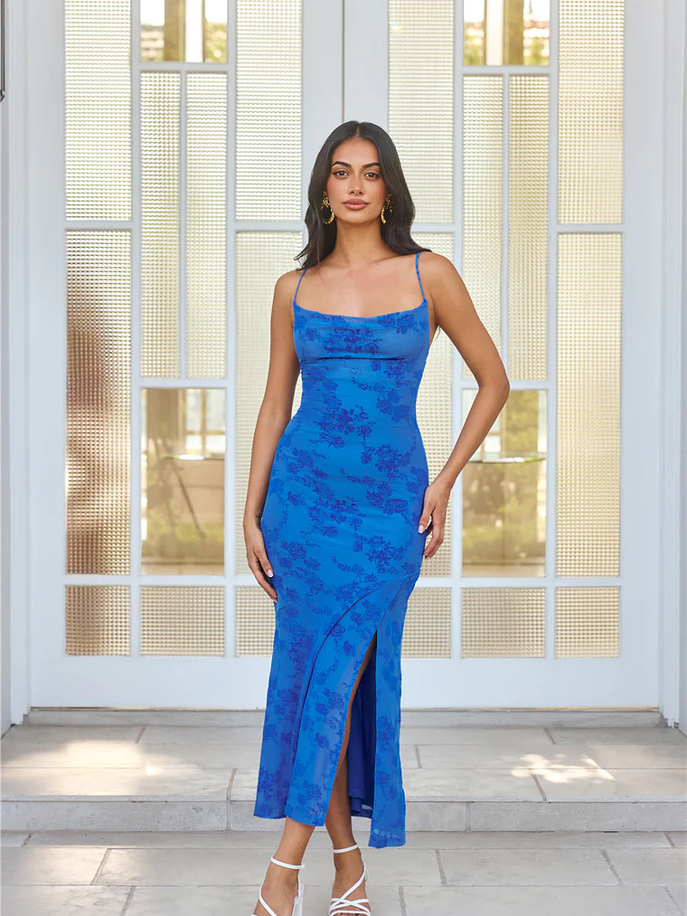 Effortlessly Me Mesh Midi Dress 3