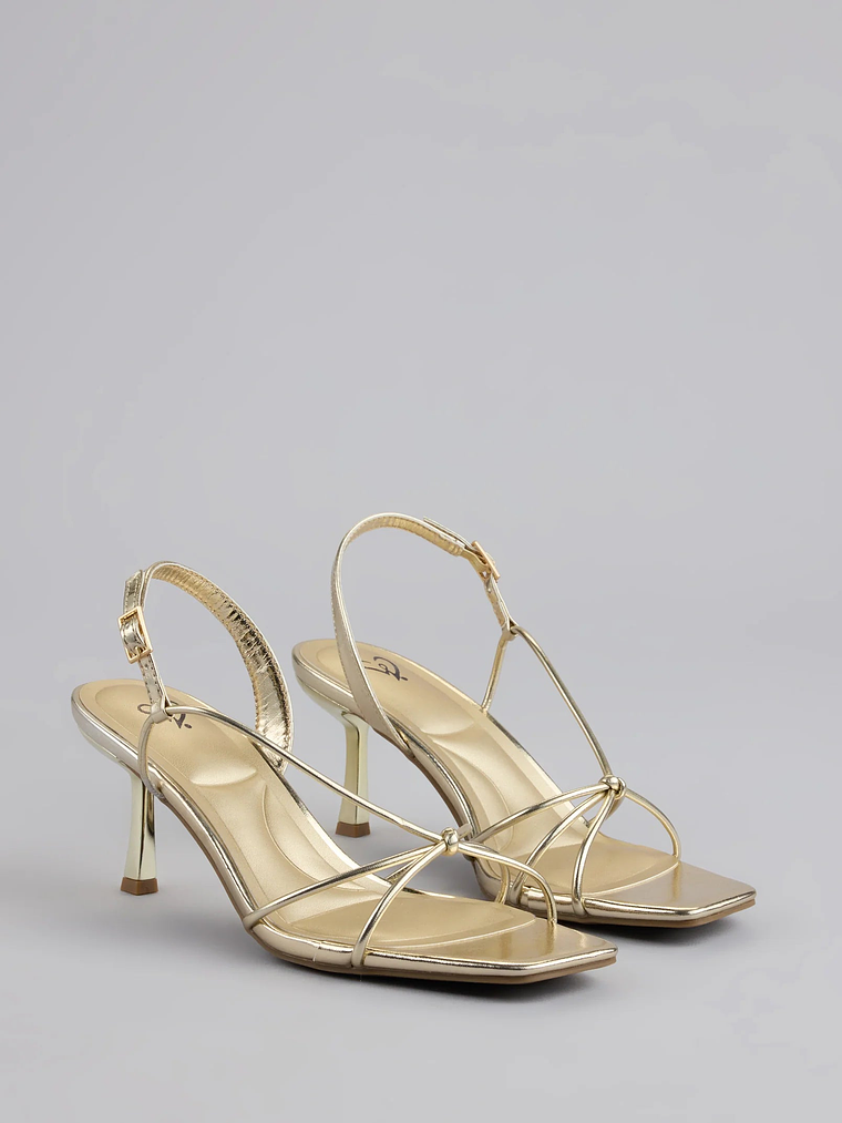 Delicately Dangerous Strappy Slingback Heels 1
