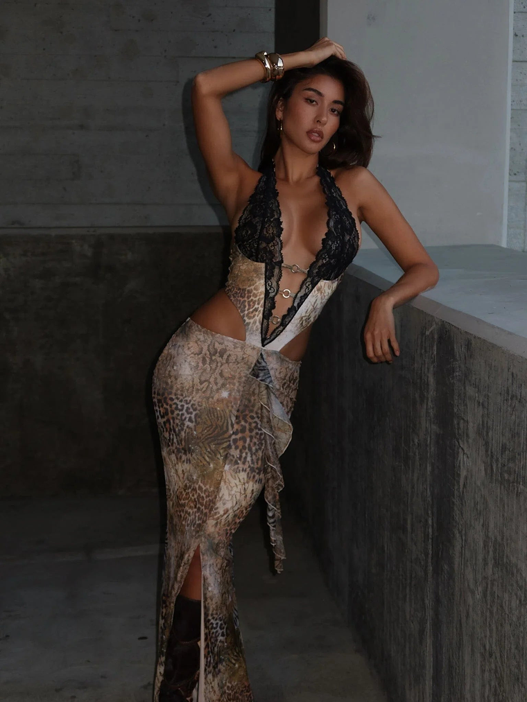 Elisha Maxi Dress Dune 7