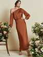 Elwood Satin Off Shoulder Dress - thumbnail 9