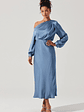 Elwood Satin Off Shoulder Dress - thumbnail 10