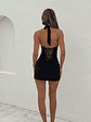 Dimitra Mini Dress Black - thumbnail 10