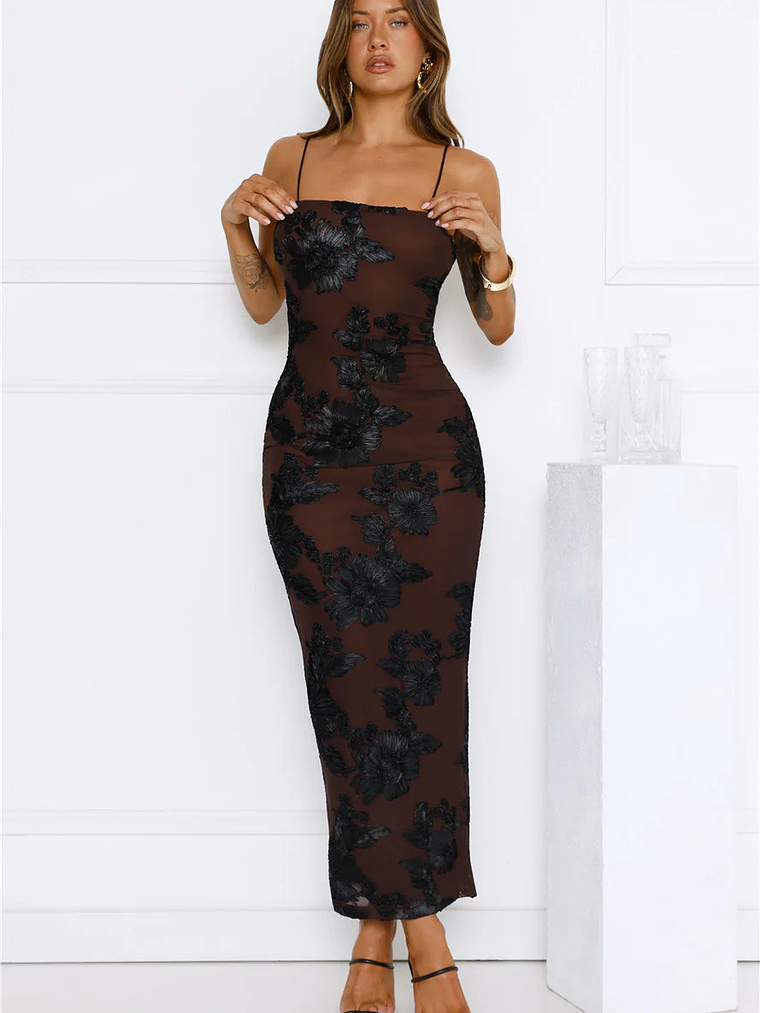 Estelle Mesh Maxi Dress 13