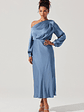 Elwood Satin Off Shoulder Dress - thumbnail 12