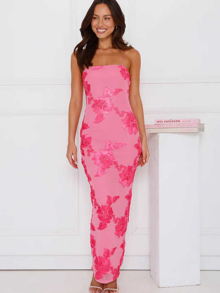 Estelle Mesh Maxi Dress 16