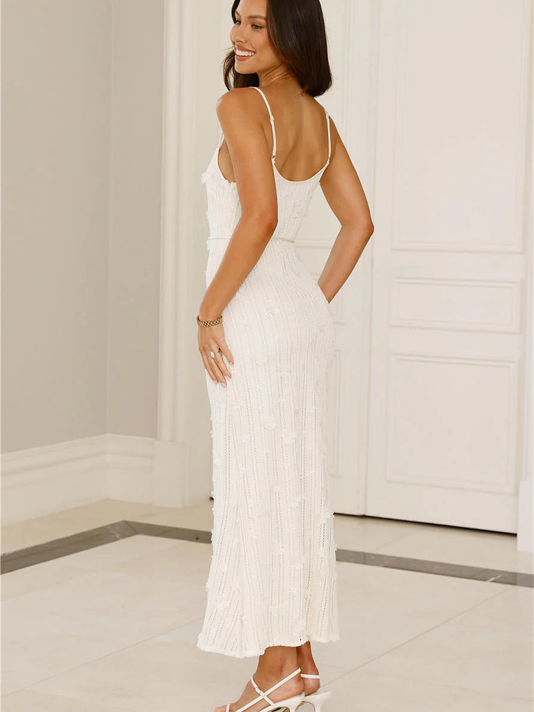 Delicately Divine Knit Maxi Dress 7