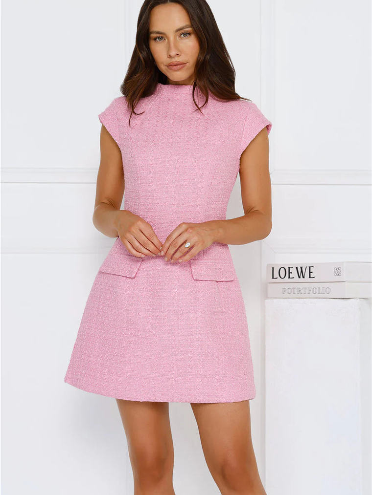 Good Outfit Day Tweed Mini Dress 5