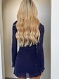 Georgina Dress - Navy - thumbnail 5