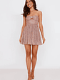 Glimmering Nights Strapless Mini Dress - thumbnail 5