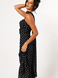 Francesca Midi Dress - Black Polka Dot - thumbnail 4