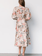 Fiorina Wrap Midi Dress | Ivory Multi Floral - thumbnail 4