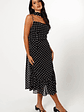 Francesca Midi Dress - Black Polka Dot - thumbnail 6