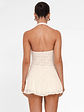 Fiorella Mini Dress - White : Lace : Cream - thumbnail 9