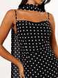 Francesca Midi Dress - Black Polka Dot - thumbnail 7