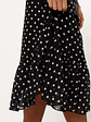 Francesca Midi Dress - Black Polka Dot - thumbnail 8
