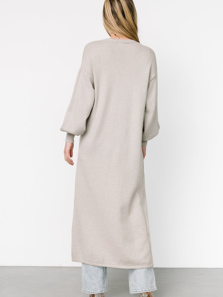 Ethel Long Cardigan | Gray 7