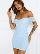 Gorgeous Nights Off Shoulder Mini Dress - thumbnail 8