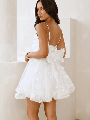 Ethereal Blossom Mini Dress