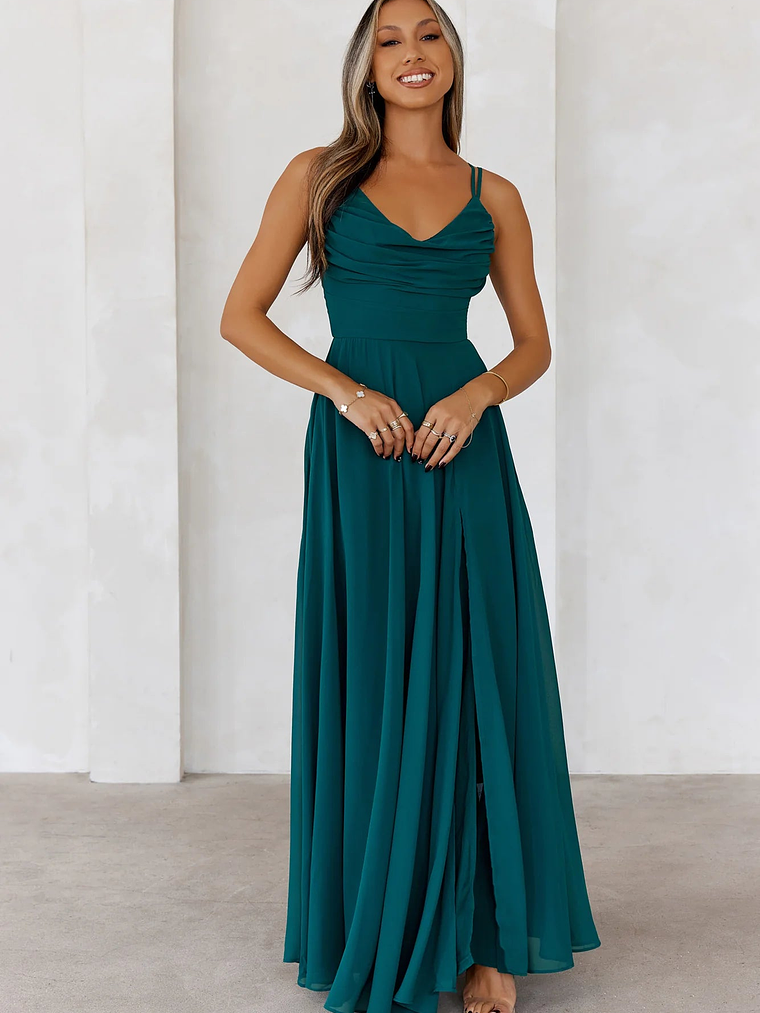 Frosted Bloom Maxi Dress 9