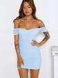 Gorgeous Nights Off Shoulder Mini Dress - thumbnail 9
